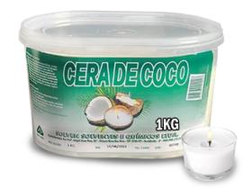 Cera De Coco Vegetal Para Velas Artesanais 1Kg - Solven