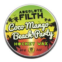 Cera de hóquei Absolute Filth Coco Mango 85g Medium Tack Cera de hóquei Absolute Filth Coco Mango 85g Medium Tack