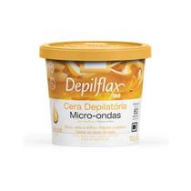 Cera de Micro-ondas Natural 100g DepilFlax Cera de Micro-ondas Natural 100g DepilFlax