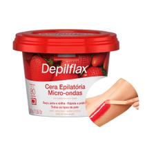 Cera de Microondas para Depilação Corporal Buço Axila e Virilha Morang Depilflax 200g