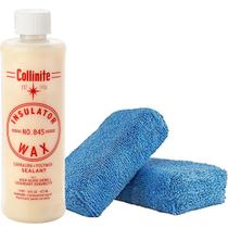 Cera de proteção de superfície Collinite 845 473ml, selante com microfibra Cera de proteção de superfície Collinite 845 473ml, selante com microfibra