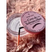 Cera de Sobrancelhas com Escova Aplicadora Alta Fixação Resistente ao Suor Cera de Sobrancelhas com Escova Aplicadora Alta Fixação Resistente ao Suor