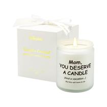 Cera de soja natural Candle Lihome com aroma de baunilha e coco 198g