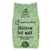 Cera de vela American Soy Organics Freedom Soy Wax Beads 2,27 kg Cera de vela American Soy Organics Freedom Soy Wax Beads 2,27 kg