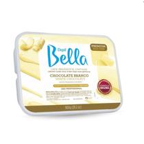 Cera Depil Bella Barra Chocolate Branco 800g Cera Depil Bella Barra Chocolate Branco 800g