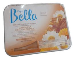 Cera Depil Bella Camomila E Calêndula 1Kg Ação Suavizante