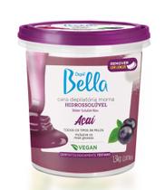 Cera depil bella hidrossoluvel 1,3kg acai vegana Cera depil bella hidrossoluvel 1,3kg acai vegana