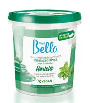 Cera depil bella hidrossoluvel 600g hortela vegana