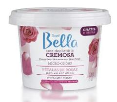 Cera Depil Bella Microondas 200g Pétalas De Rosas