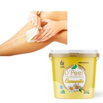 Cera Depilação Intima Camomila 300gr Aquecer Micro-ondas Hidrosoluvél Vegana