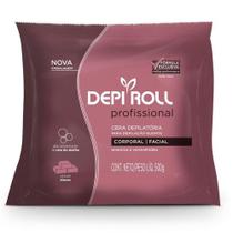 Cera Depilatória Bloco Depi Roll Quente Rosa 500g Cera Depilatória Bloco Depi Roll Quente Rosa 500g