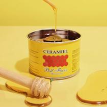 Cera depilatória Ceramiel 500g Nutritiva Suave para Pele Sensível
