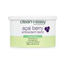 Cera depilatória Clean + Easy Acai Berry Hard Wax 414ml Cera depilatória Clean + Easy Acai Berry Hard Wax 414ml