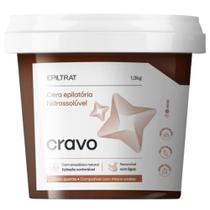 Cera Depilatória Com Anestésico Natural Cravo 1,3kg Epiltrat