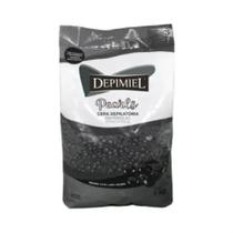 Cera Depilatória Com Lama Negra Pearls 500g - Depimiel