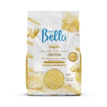 Cera Depilatória Confete Chocolate Branco Depil Bella 1kg Cera Depilatória Confete Chocolate Branco Depil Bella 1kg