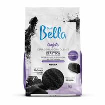 Cera Depilatória Confete Elástica Negra 1kg - Depil Bella Cera Depilatória Confete Elástica Negra 1kg - Depil Bella