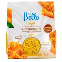 Cera Depilatória Confete Mel 250g - Depil Bella