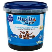 Cera Depilatória Cravo Depile Plus Hidrossolúvel 600g