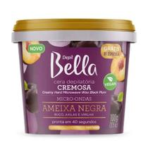 Cera Depilatória Cremosa Para Micro-ondas Ameixa Negra 100g Depil Bella Cera Depilatória Cremosa Para Micro-ondas Ameixa Negra 100g Depil Bella