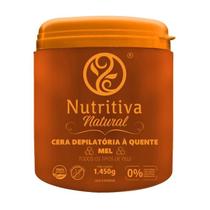 Cera Depilatória de Mel Nutritiva Natural - 1450g