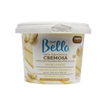 Cera Depilatória De Microondas Depil Bella Chocolate Branco 200g