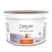 Cera Depilatória De Microondas Depilart Mel 200g Cera Depilatória De Microondas Depilart Mel 200g