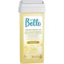 Cera Depilatória Depil Bella Roll-on 100g Chocolate Branco