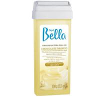 Cera Depilatória Depil Bella Roll-on Chocolate Branco 100g