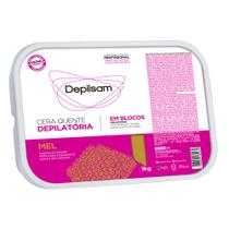 Cera Depilatória Depilsam Mel 1kg