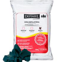 Cera Depilatoria Depimiel em pedras Negra com lama Negra 10kg