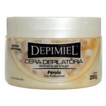 Cera Depilatória Depimiel Para Buço Pérola 250g - Eficaz e Suave