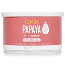 Cera Depilatória GIGI Papaya Neon Soft 396 g Cera Depilatória GIGI Papaya Neon Soft 396 g