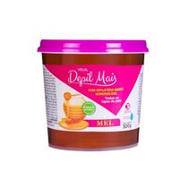 Cera Depilatória Hidrossolúvel de Mel 300g Depil Mais Depilação Rápida e Prática