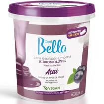 Cera Depilatória Hidrossolúvel Depil Bella 600g Açai
