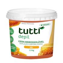 Cera Depilatória Hidrossoluvel Mel Tutti Depil 1,3kg Cera Depilatória Hidrossoluvel Mel Tutti Depil 1,3kg