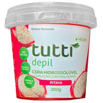 Cera Depilatória Hidrossolúvel vegano 300g Tutti Depil