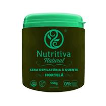 Cera Depilatória Hortelã Nutritiva Natural 540g