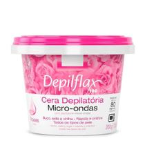 Cera Depilatória Micro-Ondas Rosas Depilflax 200G