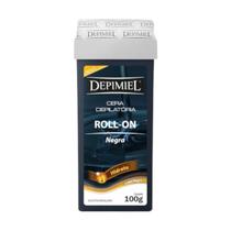 Cera Depilatória Negra Roll-on Refil 100g Depimiel Cera Depilatória Negra Roll-on Refil 100g Depimiel