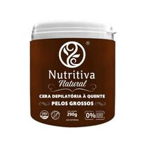 Cera Depilatória Pelos Grossos Nutritiva Natural 290g