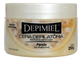 Cera Depilatória Pérola Exclusiva Para Buço 250g - Depimiel