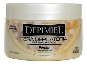 Cera Depilatória Pérola Exclusiva Para Buço 250g - Depimiel Cera Depilatória Pérola Exclusiva Para Buço 250g - Depimiel