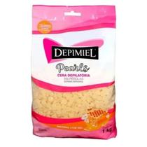 Cera Depilatoria Pérolas Depimiel Pearls Mel 1kg