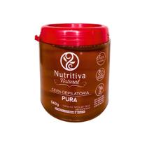 Cera Depilatória Pura Nutritiva Natural 540g