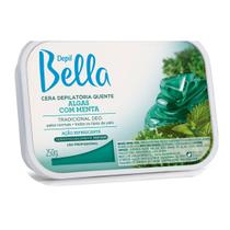 Cera Depilatória Quente Algas com Mentas 250g - Depil Bella Cera Depilatória Quente Algas com Mentas 250g - Depil Bella