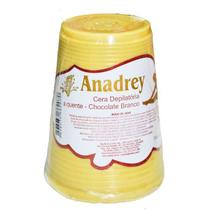 Cera Depilatória Quente Anadrey Chocolate Branco 200g