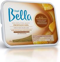 Cera Depilatória Quente em Barra Própolis e Mel - Depil Bella