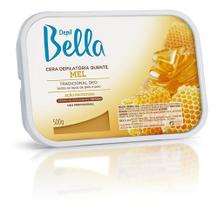 Cera Depilatória Quente Mel 500g Depil Bella