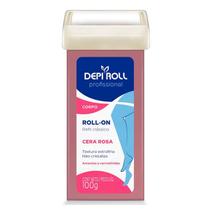 Cera Depilatória Refil Depi-Roll Rosa 100g Cera Depilatória Refil Depi-Roll Rosa 100g